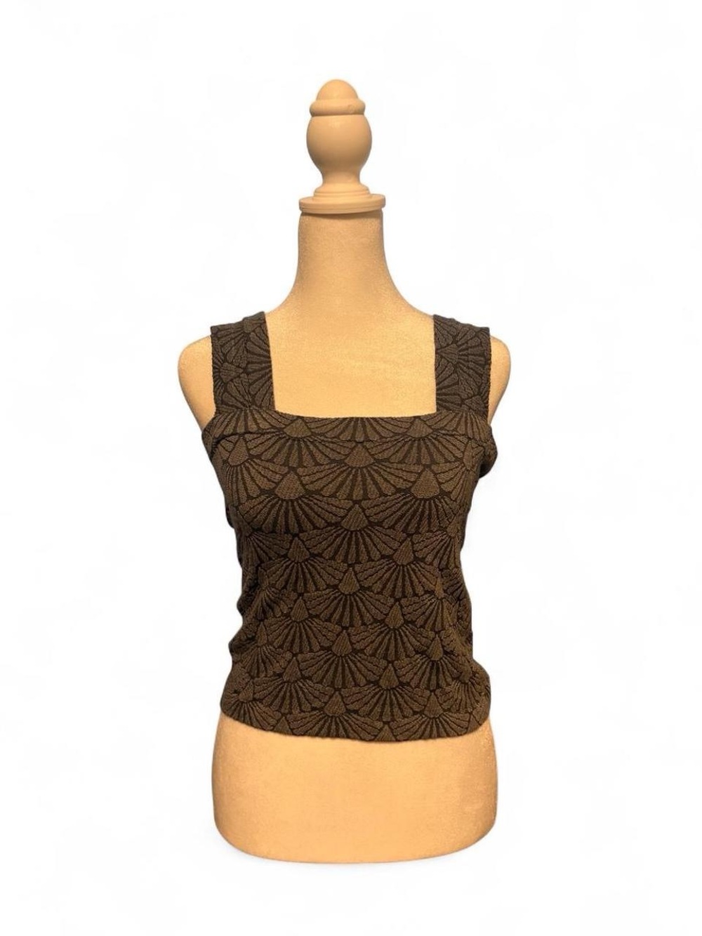 Coco & Shay grey textured top